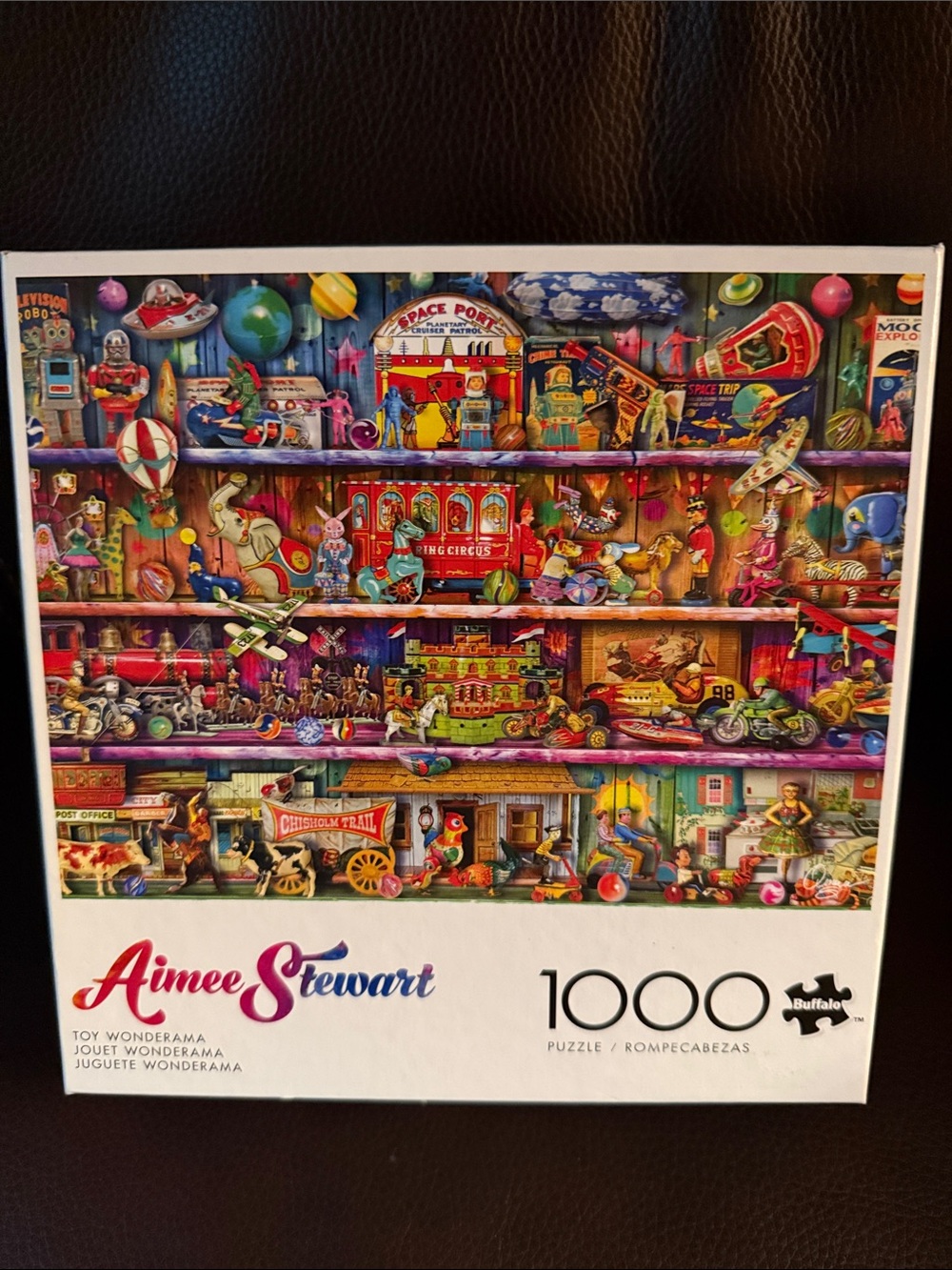 Aimee Stewart Toy Wonderama 1000-Piece Puzzle - Colorful Toy Shelf Buffalo brand